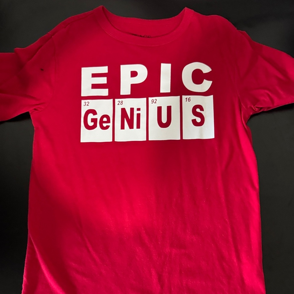 The Children's Place Red Epic Short Sleeve Tee